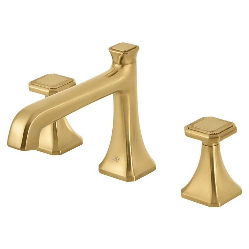 Belshire Widespread Cushion Handles, Pc, Satin Brass