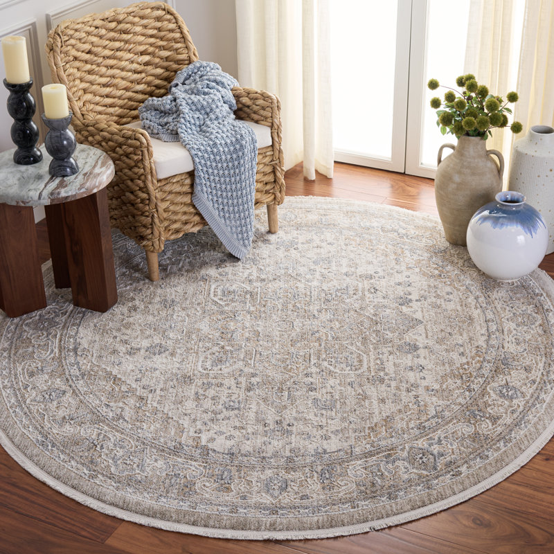 Tapis d'intérieur performance Kendal, Rond 6 pi 7 po