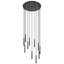 Lustre 7 lumières en nickel brossé Mahlum-559916841-547199425
