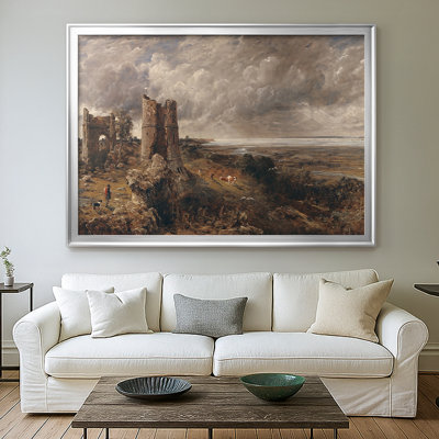 Hadleigh Castle - John Constable - Toile tendue avec châssis, 1829