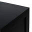 Silfa Bar Cabinet-Black Circle Cane