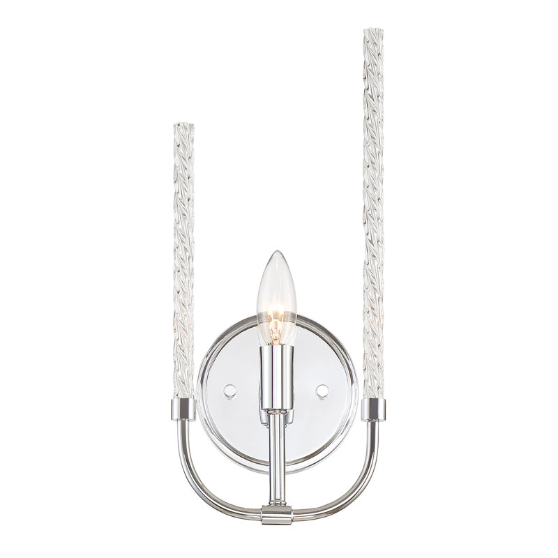 Shellson Steel Armed Sconce