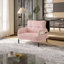 Fauteuil d'appoint en velours côtelé-1420156177