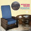 Chaise d'extérieur, Fauteuil inclinable pivotant d'extérieur-1201068814-1201068812