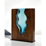 Handmade Wood Table Vase