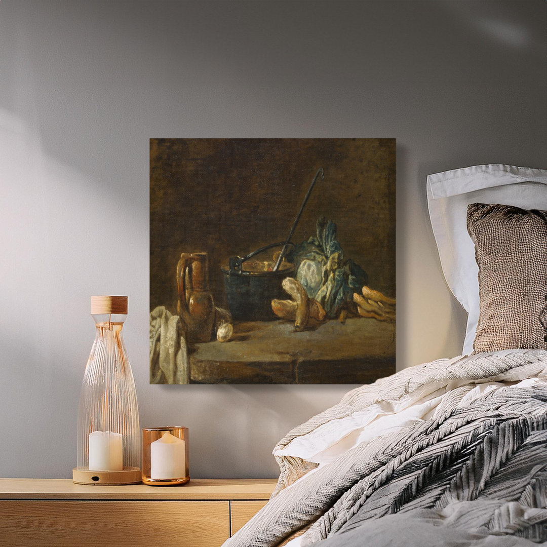 Still Life Canvas Wall Art, Kitchen decor, Gallery Wrapped Canvas Print, Ready to Hang, Archival Quality, Vintage Food Art