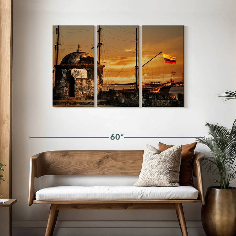 Lilie Castillo San Felipe De Barajas, 32" H x 50" W