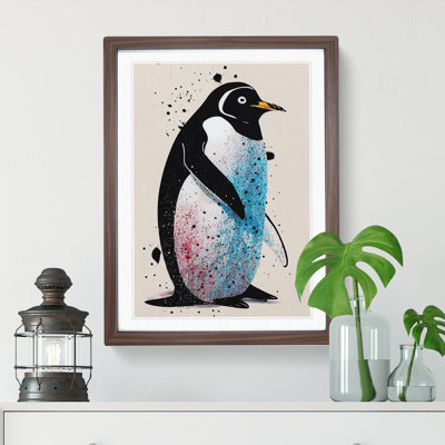 Penguin Graffiti No.3 - Wall Art