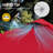 12 Ft. W x 12 Ft. D Metal Pop Up Canopy Party Tent with One Push Setup Red-108926336