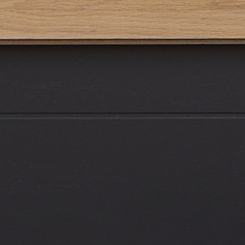 Foyer électrique l 65 po Bernice, Gris anthracite, Foyer standard