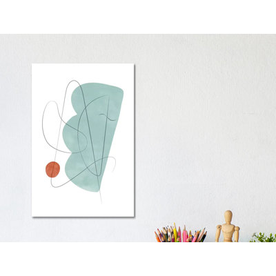 Abstract Composition With Lines X by Nouveau Prints - Wrapped Canvas Gallery-Wrapped Canvas Giclée