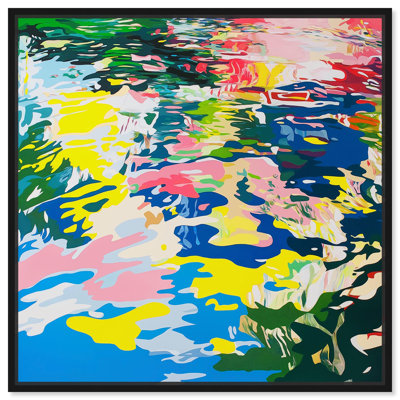 Art Remedy Bright Tropical Art Canvas Vivid Waters I
