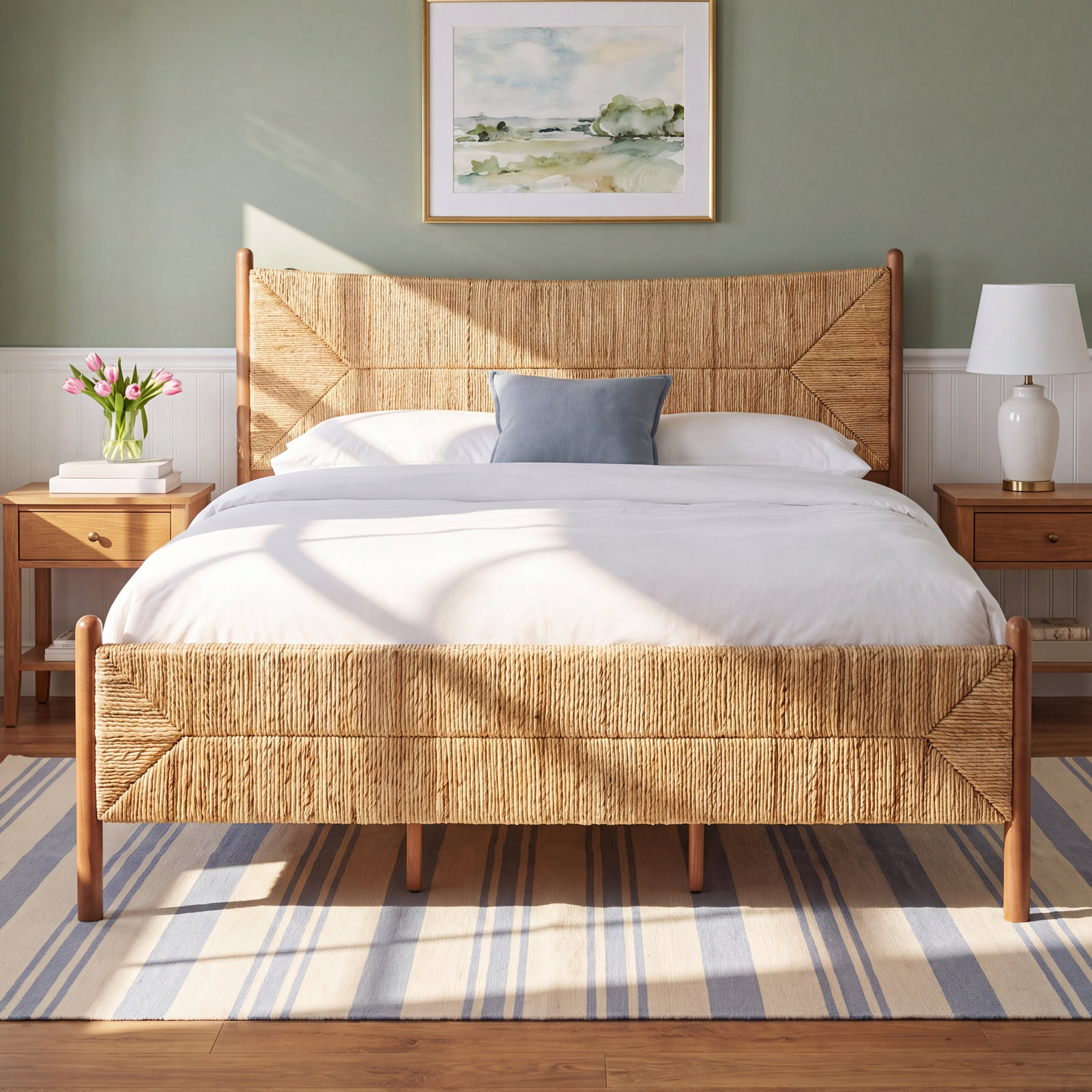 Hornbuckle Banana Stem Bed, King