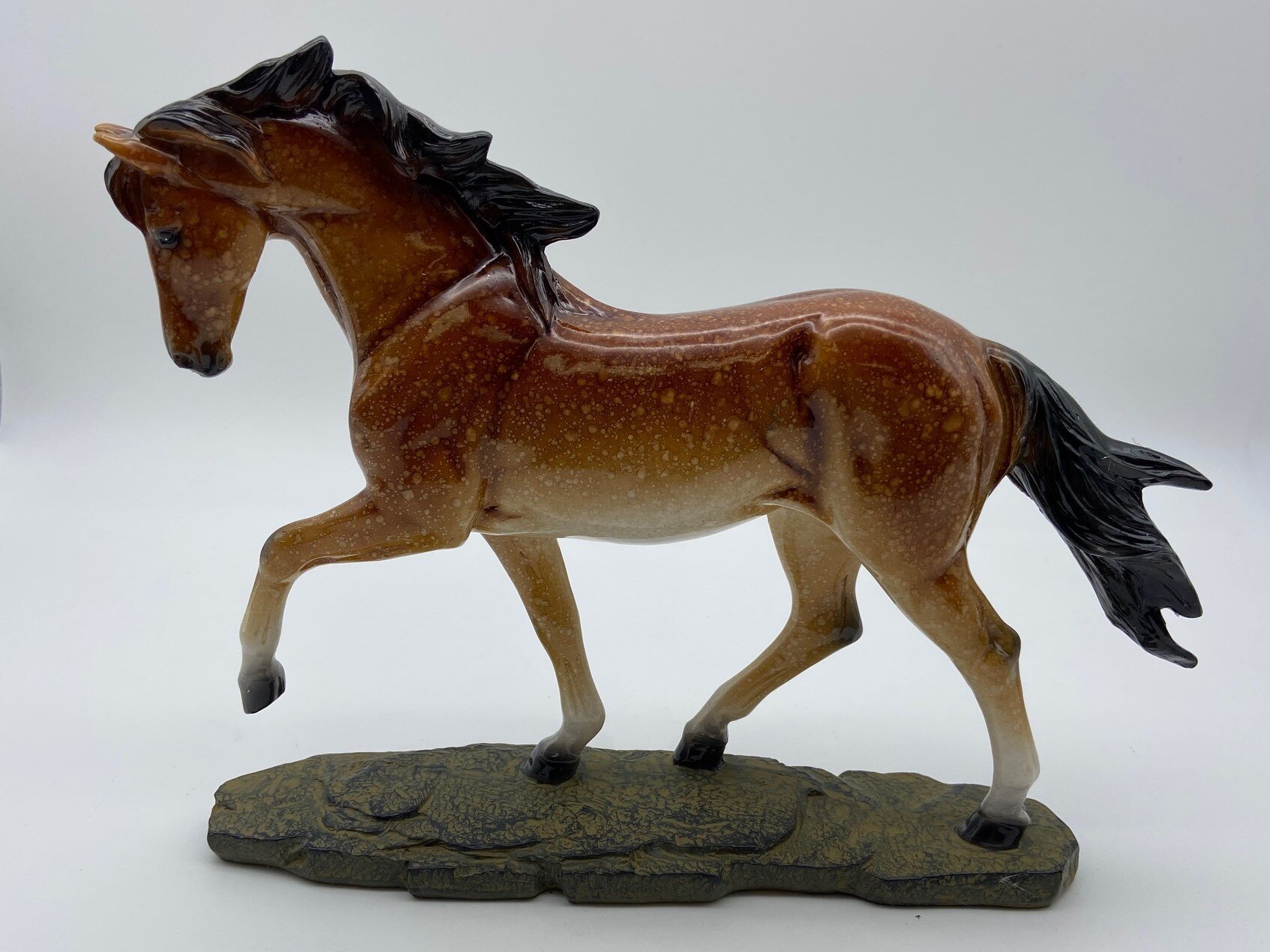 Glazed　in　Wayfair　Alcott　Motion　Hill®　Aubriana　Horse　Figurine