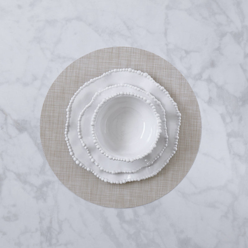 Vida Round Placemats, Natural