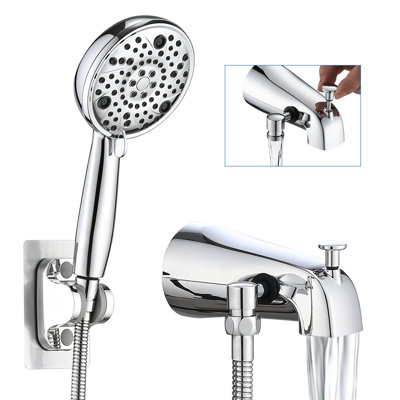 Wall Waterfall Faucet with Diverter