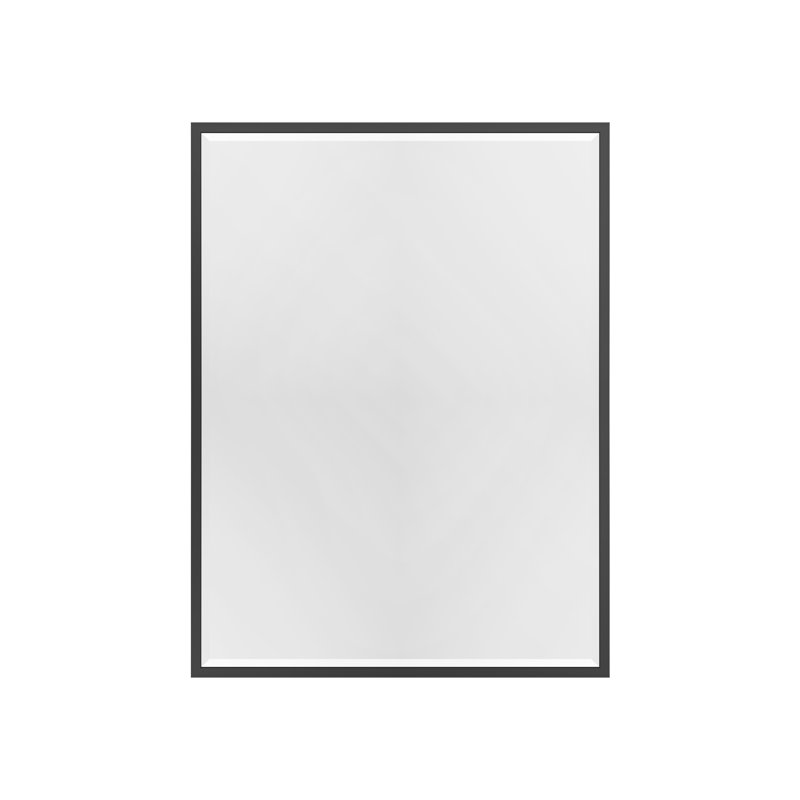 Miroir mural en verre, Noir