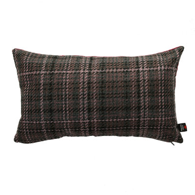 Deemer Plaid Rectangular Throw Cushion