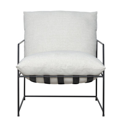 Merring Modern Industrial Accent Chair