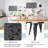 Johntel 17'' H Metal Stacking Side Chair