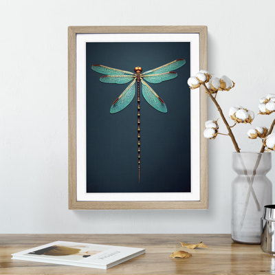 Dainty Dragonfly - Framed Print