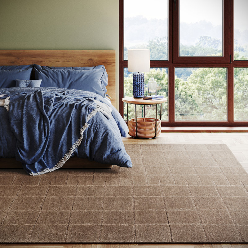 Miva Modern Geometric Rug, Rectangle 7'6" x 9'6"