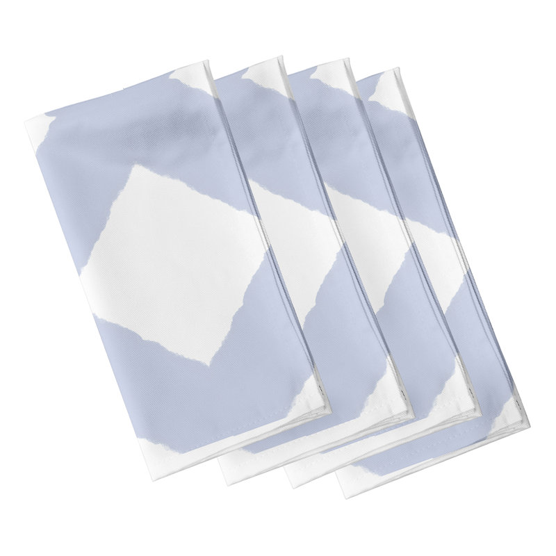 Ensemble de serviettes 4 pièces Aksel, Bleu