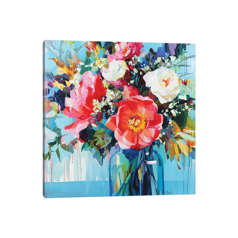 Belle Love 1 Piece Wrapped Canvas Painting, 66.04cm H x 66.04cm W