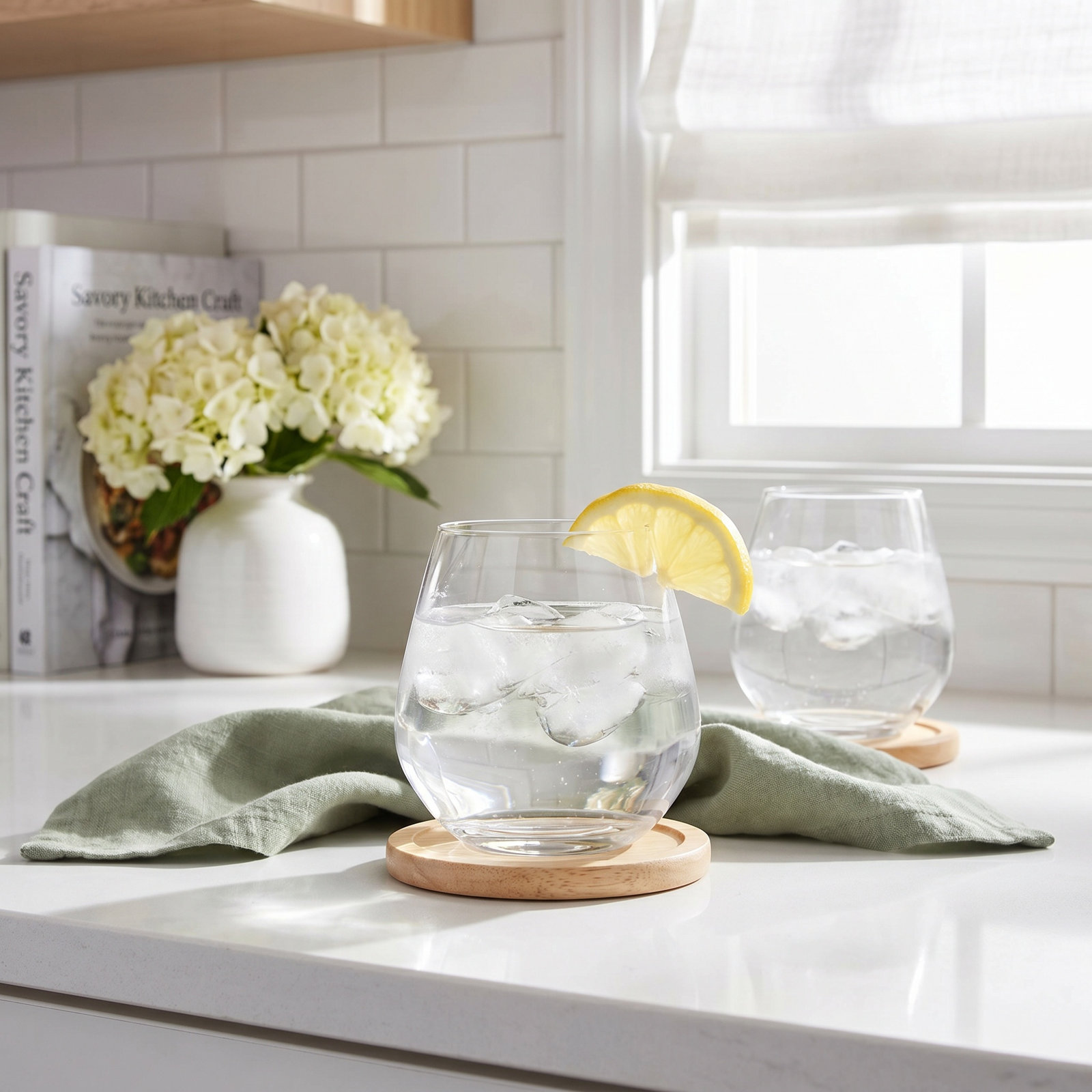 Forte Stemless Drinking Glass