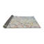 Tapis gris à motif géométrique Mufeeda-617392769