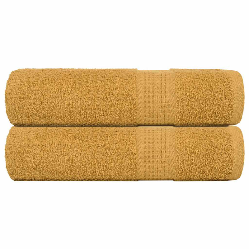 Selars 100% Cotton Bath Towel, Gold