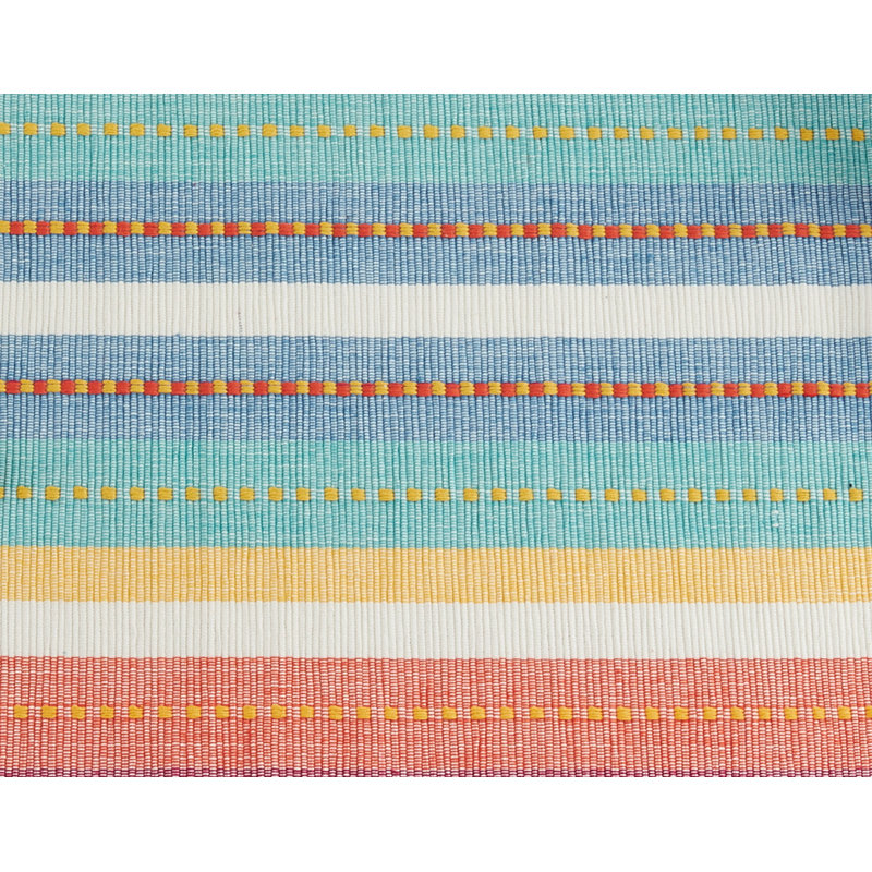 Fiesta Dobby Collection Cotton Striped Rectangle Placemat