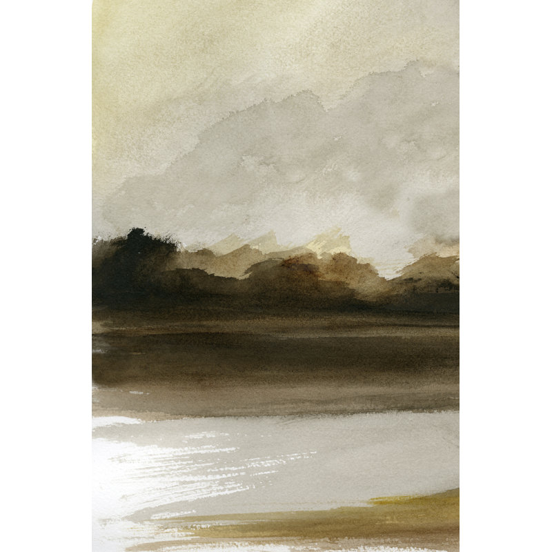 Transitioning Landscape I - Painting on Canvas, 122cm H x 81cm W, Wrapped Canvas