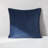 Orion Velvet Cotton Pillow Cover Navy