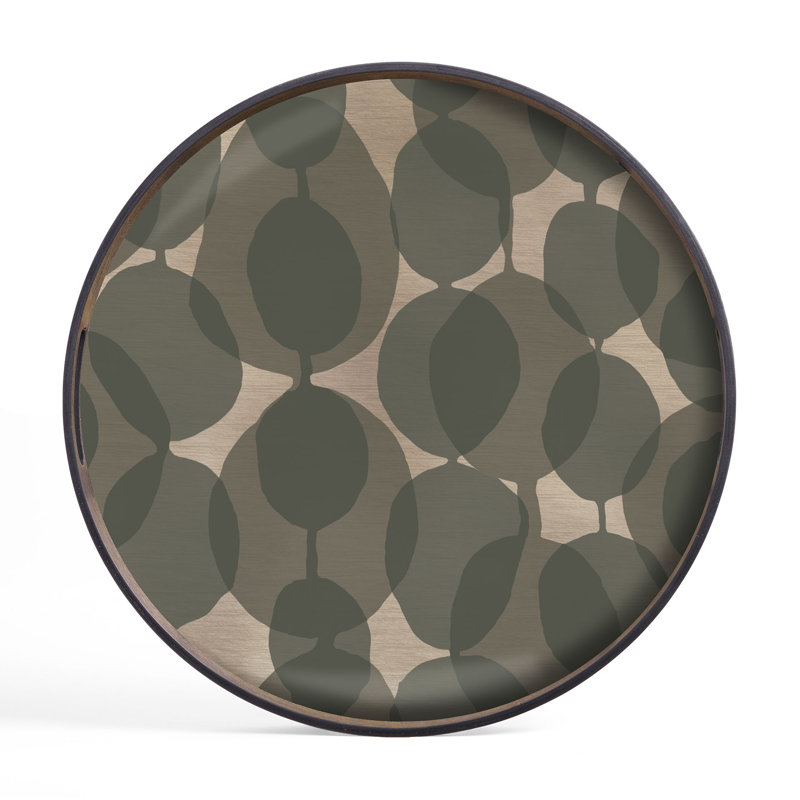 Translucent Silhouettes Decorative Tray