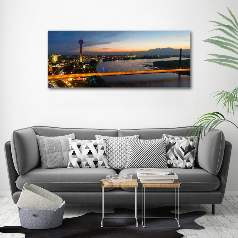 Dusseldorf Germany - Wrapped Canvas Print