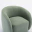 Fauteuil pivotant rembourré Katherline-1314730236