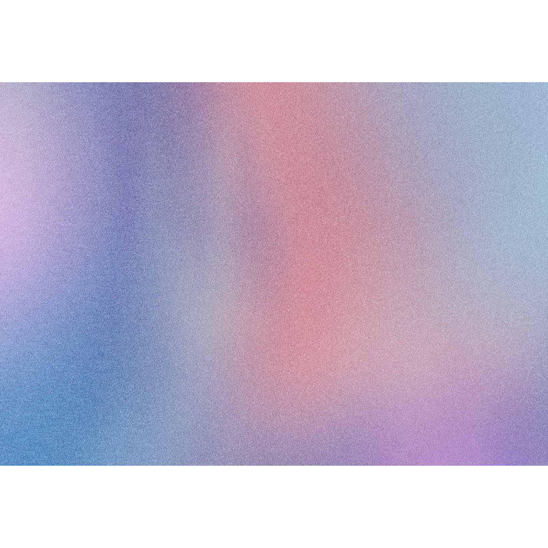 Murale pelez et collez - Rainbow Gradient Mist, L 124 po x l 173 po