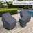 Baecher Wicker Outdoor Seating Group Patio Covers