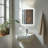 Cevat Frameless Lighted Wall Mirror