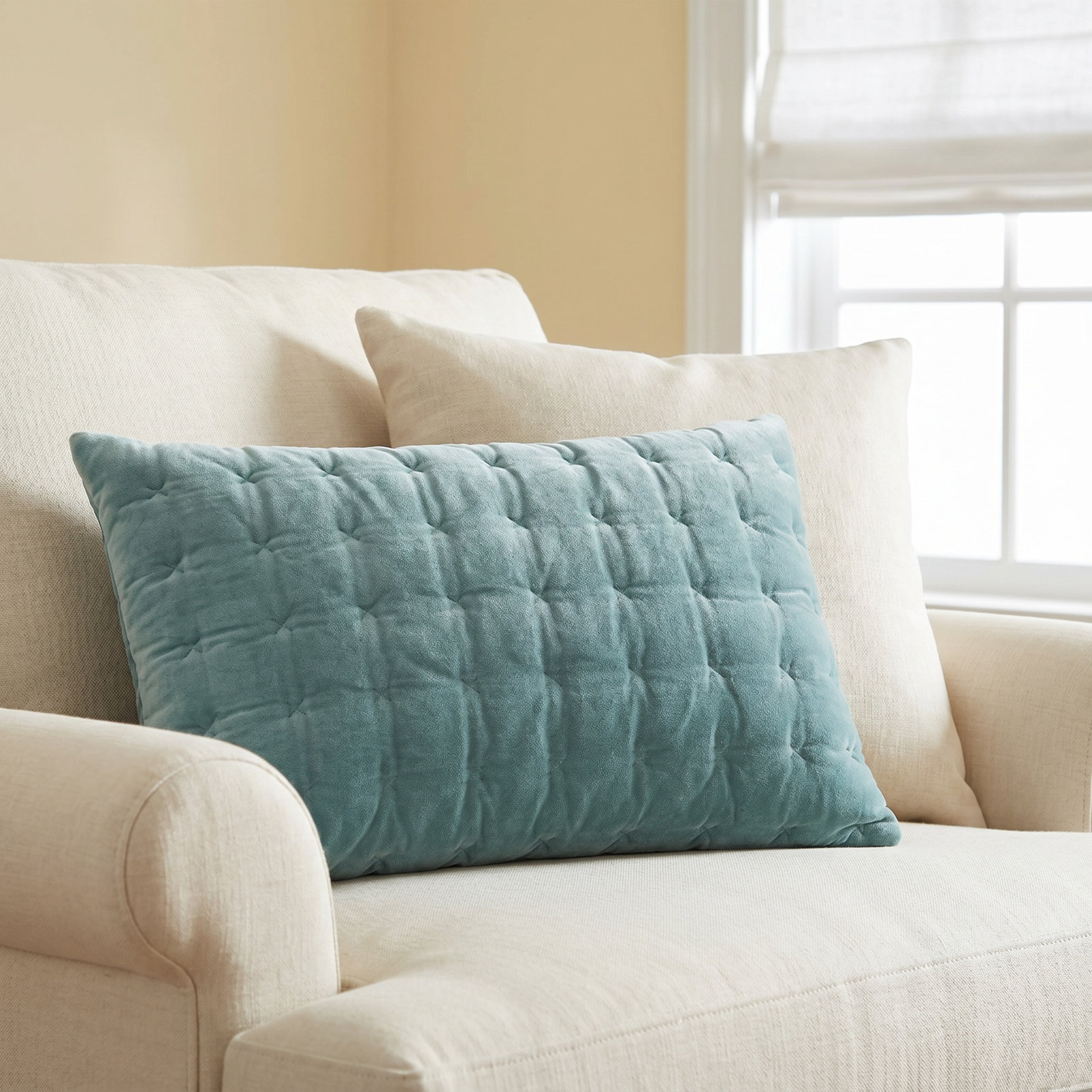 Philippa 24" x 16" Embroidered Throw Pillow, Pillow Cover Only - No Insert
