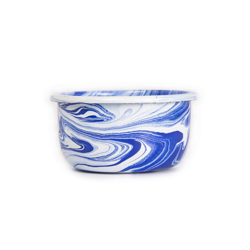 Ivy Bronx Nugent Enamelware Serving Bowl, 2.36" H x 4.1" W x 4.1" D