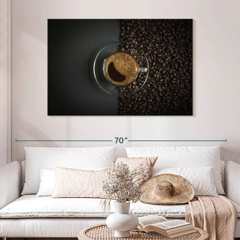 Yarlin Simple Coffee, 32" H x 48" W