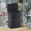 Linen Faux Polyester Laundry Basket with Handles-1914913417
