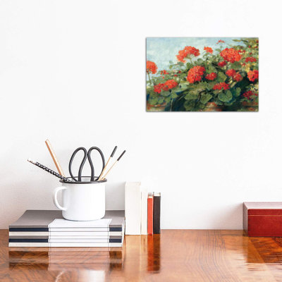 " Geranium Wave " by Carol Rowan