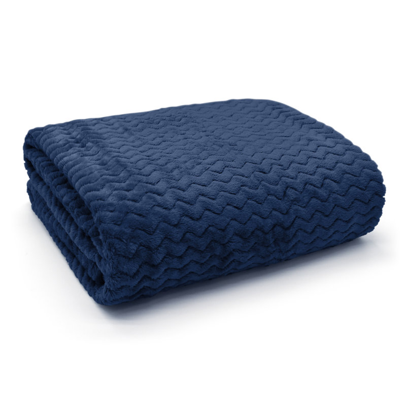 Balthasar Throw Blanket, W27 x L35cm, Navy