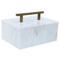 MARBLE BOX WITH LID