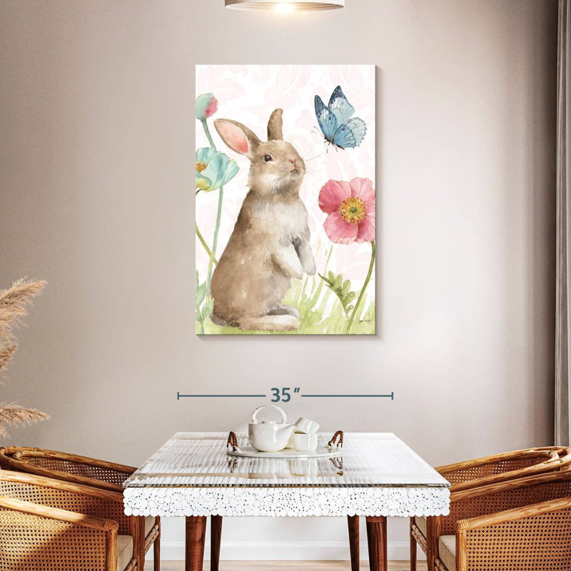 Brampt Spring Softies Bunnies Pink, 45" H x 30" W