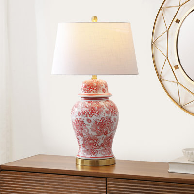 Deziree 29.5" Blue/White Table Lamp