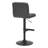 Hetal Swivel Upholstered Adjustable Height Counter Stool with Metal Frame-2071808784